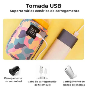 Aquecedor Portátil USB para Mamadeira